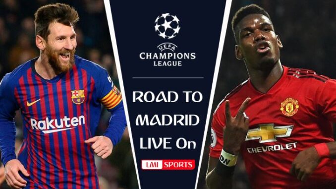 Barcelona vs Manchester United ucl 2018-19 ถ่ายทอดสด บาร์เซโลน่า แมนยู คืนวันนี้