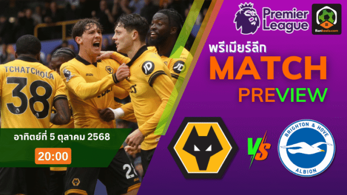 Wolverhampton vs. Brighton & Hove Albion2