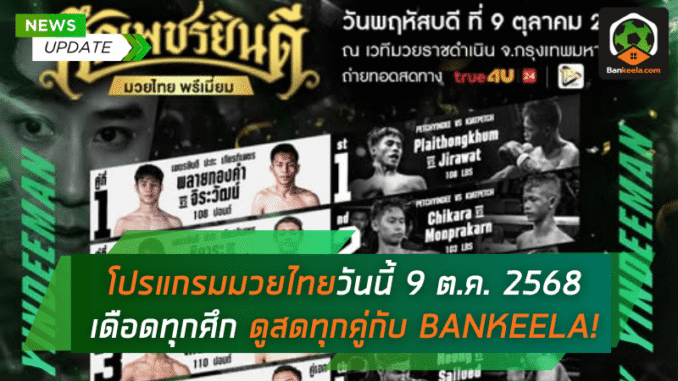 โปรแกรมมวย
